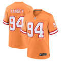 Tampa Bay Buccaneers Calijah Kancey Nike Orange Alternate Game Jersey product image 1, provided for visual reference and
