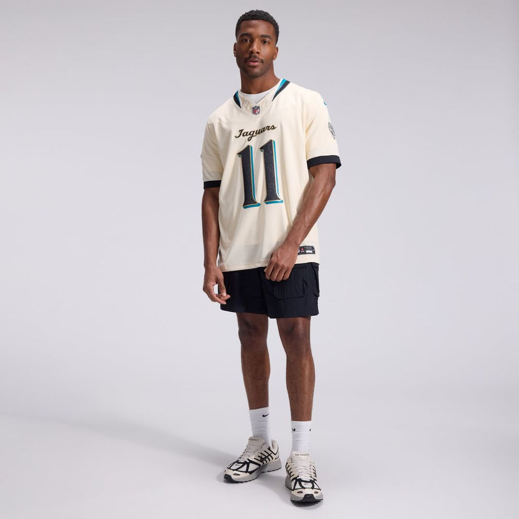 Jacksonville Jaguars Parker Washington Nike Natural 2026 Rivalries Collection Stitched Limited Jersey product image 4,