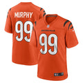 Cincinnati Bengals Myles Murphy Nike Orange Alternate Game Jersey product image 1, provided for visual reference and product