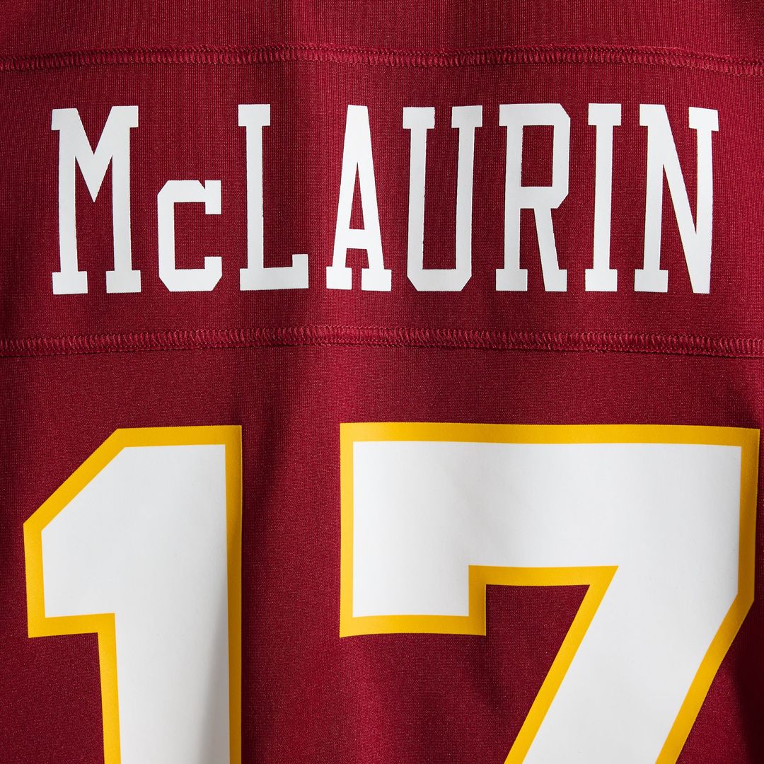 Hail Raiser Washington Commanders Terry McLaurin Nike Black Alternate Game Jersey product image 38, provided for visual