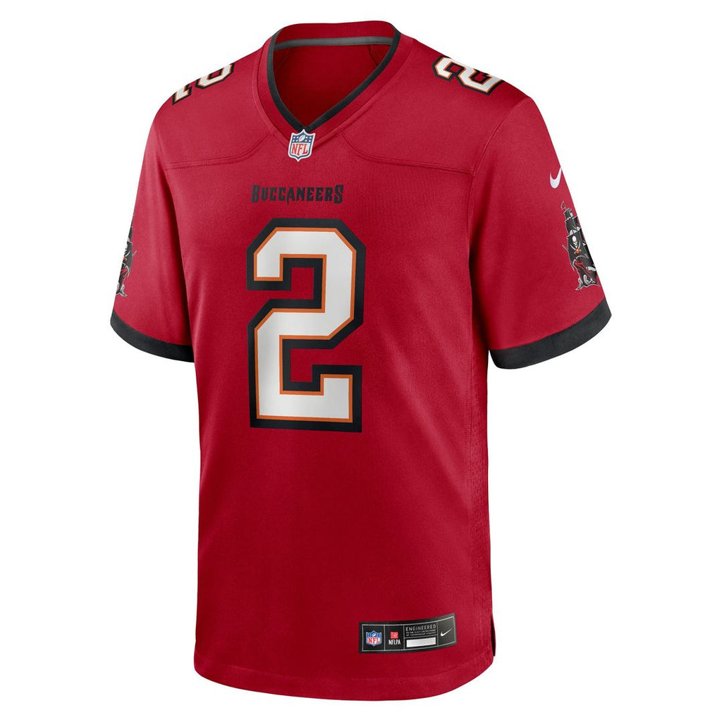 Tampa Bay Buccaneers Emeka Egbuka Nike Red Team Game Jersey product image 8, provided for visual reference and product