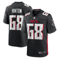 Atlanta Falcons Kyle Hinton Nike Black Team Game Jersey product image 1, provided for visual reference and product detail