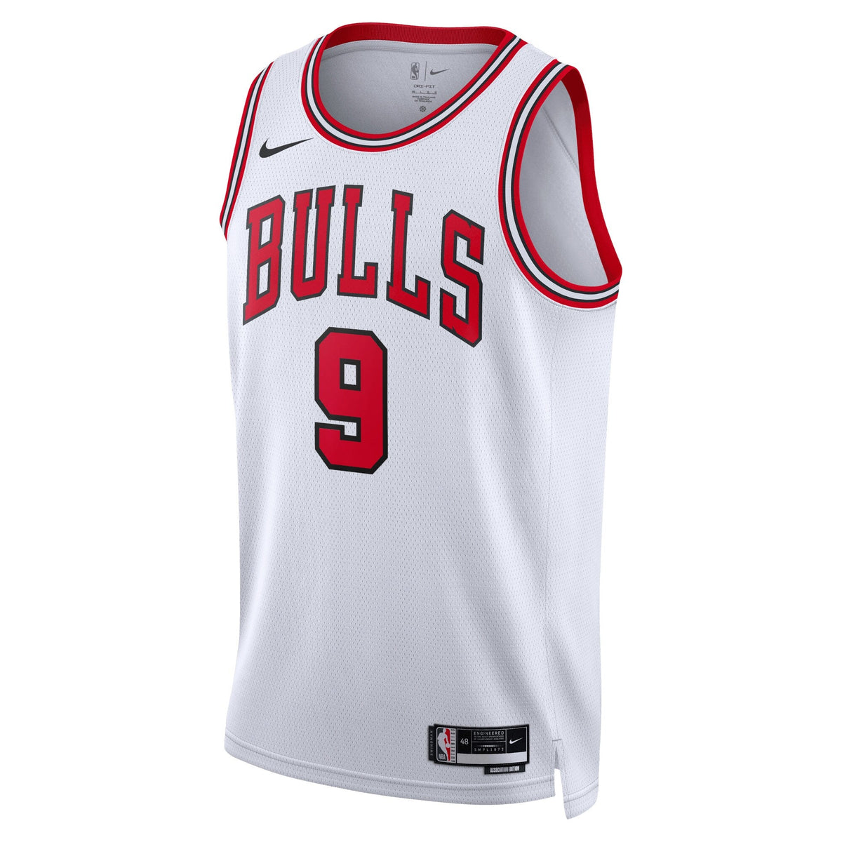 Chicago Bulls Nike Association Edition Swingman Jersey - White - Nikola Vučević - Unisex product image 2, provided for