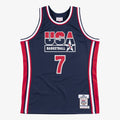 USA Basketball Mitchell & Ness Authentic Jersey Larry Bird 1992 Navy product image 1, provided for visual reference and