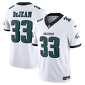 Philadelphia Eagles Cooper DeJean Nike White Vapor F.U.S.E. Stitched Limited Jersey product image 1, provided for visual