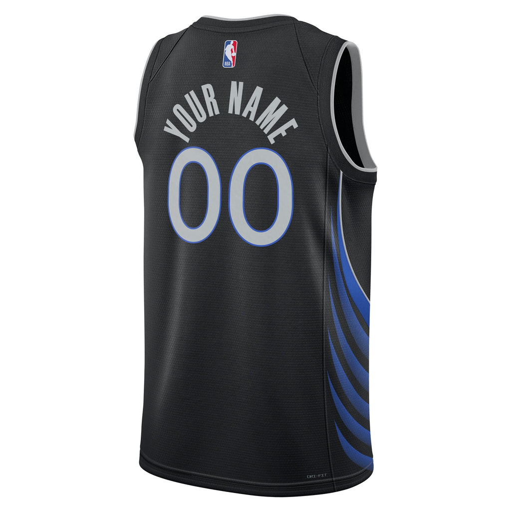Nike Dallas Mavericks 2025/26 City Edition Swingman Jersey - Custom - Unisex product image 4, provided for visual reference