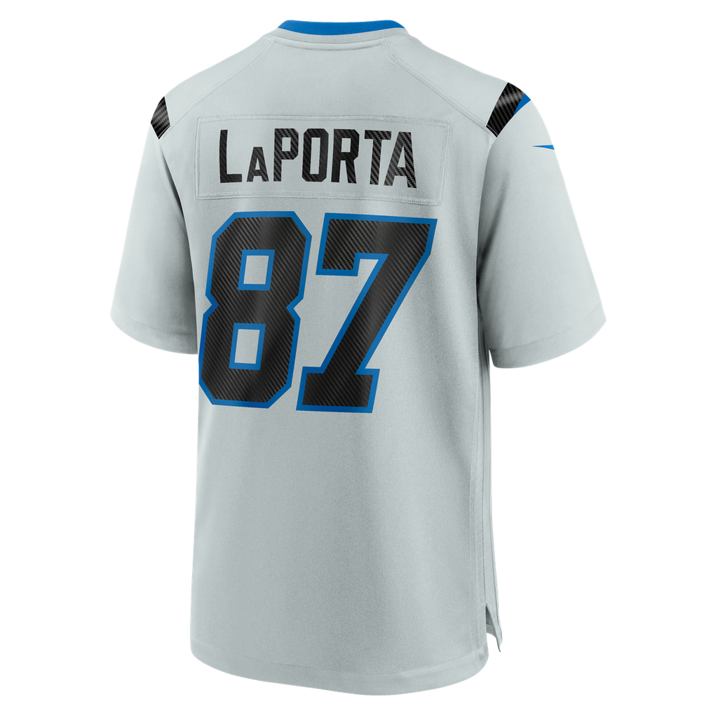 Detroit Lions Sam LaPorta Nike Silver 2026 Rivalries Collection Game Jersey product image 3, provided for visual reference