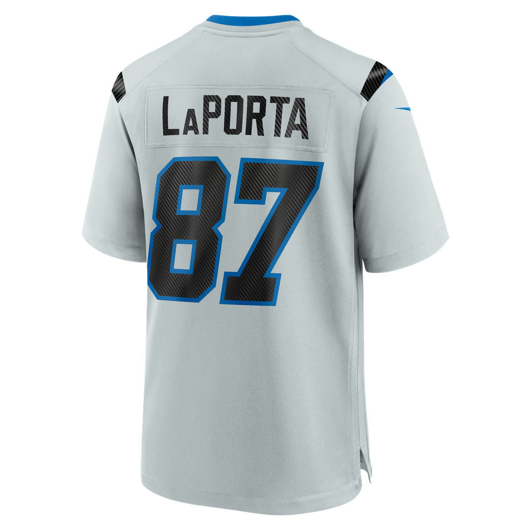 Detroit Lions Sam LaPorta Nike Silver 2026 Rivalries Collection Game Jersey product image 3, provided for visual reference