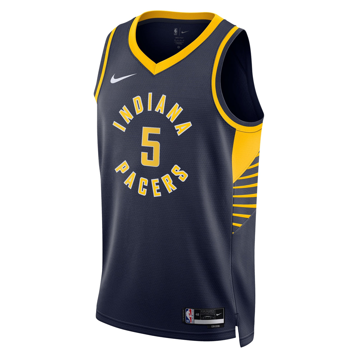 Indiana Pacers Nike Icon Edition Swingman Jersey - Navy product image 3