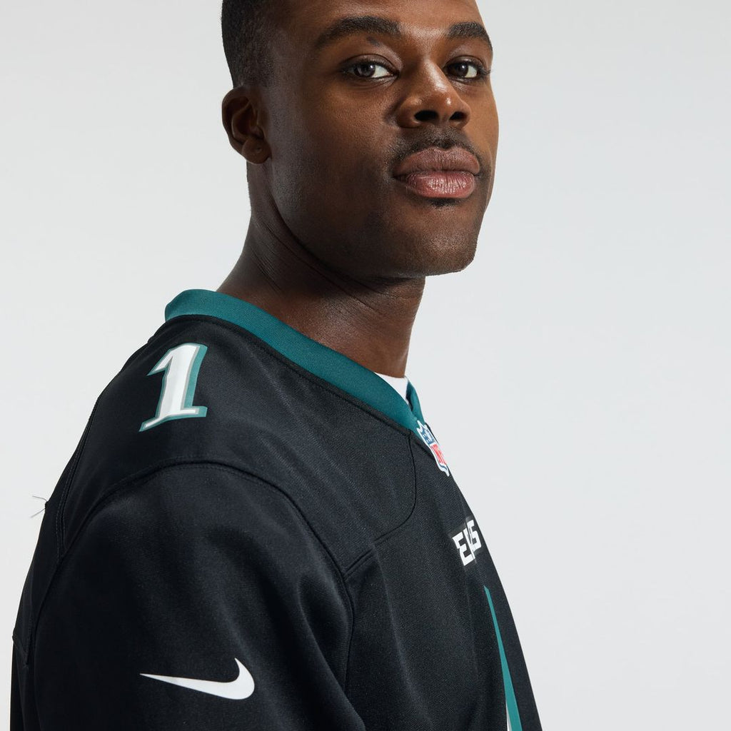 Philadelphia Eagles Jalen Hurts Nike Midnight Green Team Game Jersey product image 36, provided for visual reference and
