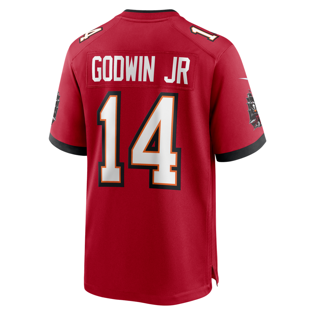 Tampa Bay Buccaneers Chris Godwin Jr. Nike White Game Player Jersey product image 9, provided for visual reference and
