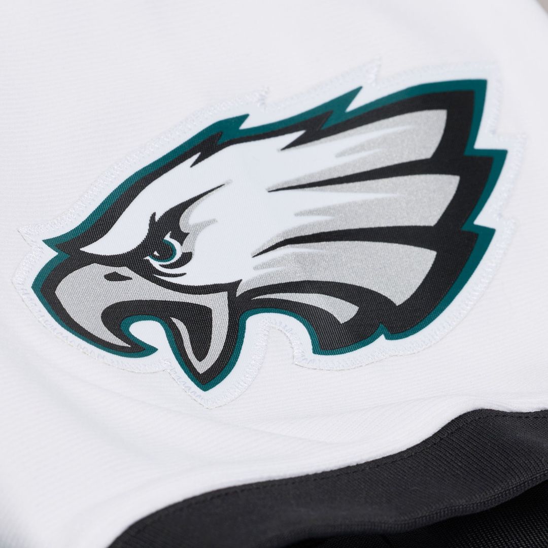 Philadelphia Eagles Jason Kelce Mitchell & Ness White Big & Tall 2011 Legacy Replica Player Jersey product image 8, provided