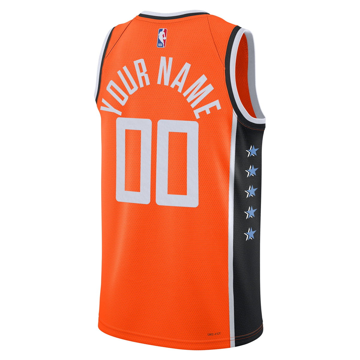 Nike LA Clippers 2025/26 City Edition Swingman Jersey - Custom - Unisex product image 4, provided for visual reference and