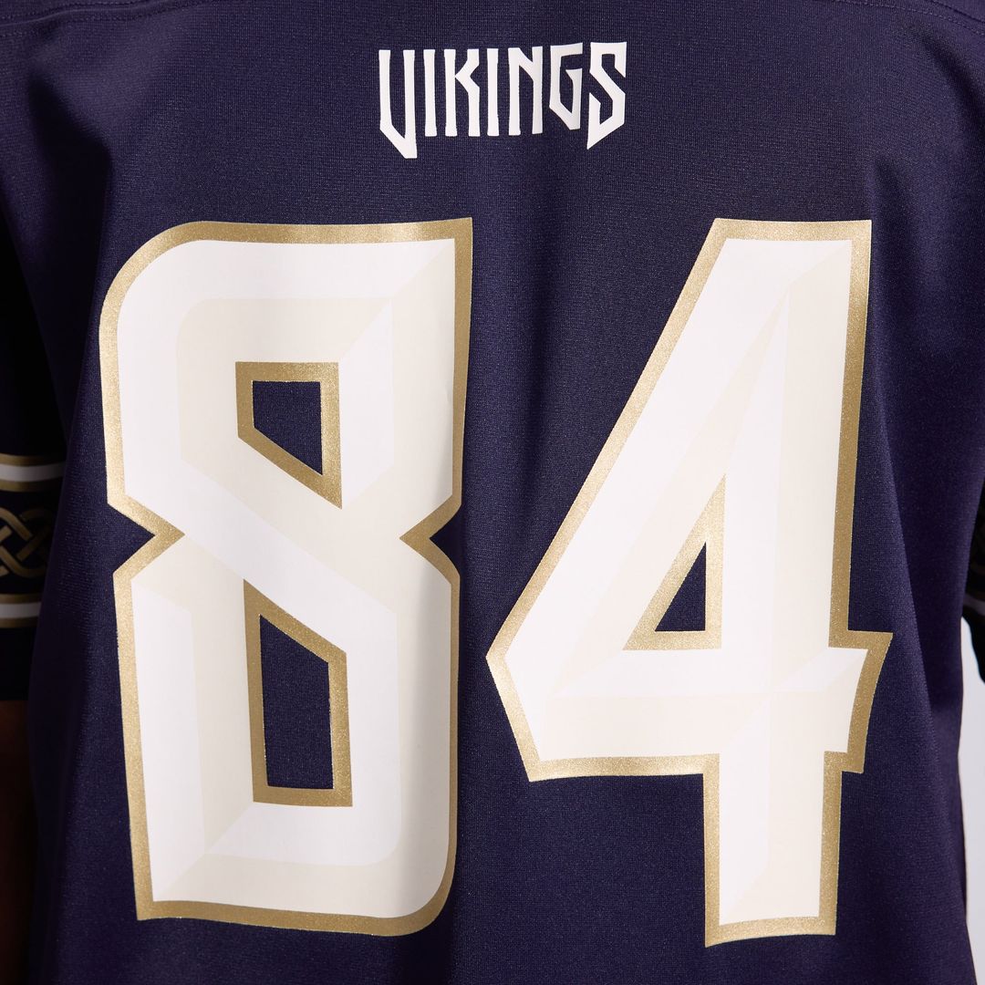 Minnesota Vikings Randy Moss Nike Purple 2026 Rivalries Collection Game Jersey product image 16, provided for visual
