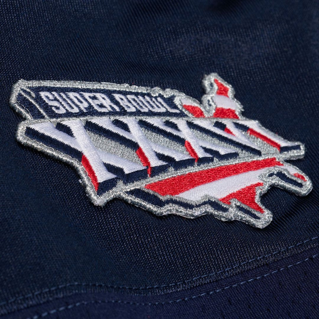 New England Patriots Tom Brady Mitchell & Ness Navy Super Bowl XXXVI Authentic Throwback Jersey product image 8, provided