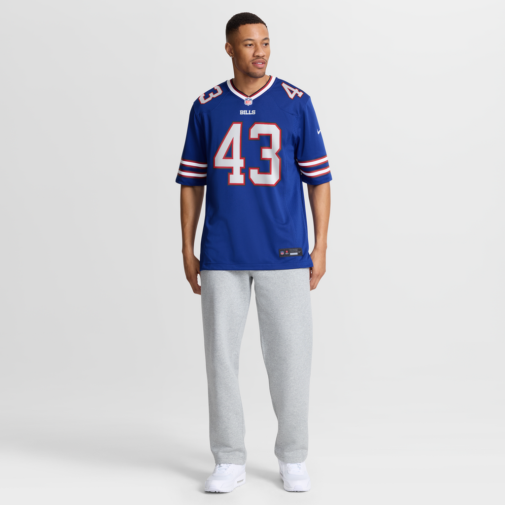 Buffalo Bills Dorian Strong Nike Royal Team Game Jersey product image 7, provided for visual reference and product detail