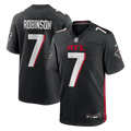 Atlanta Falcons Bijan Robinson Nike Black Game Jersey product image 1, provided for visual reference and product detail