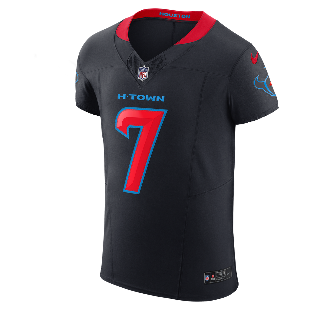 Houston Texans C.J. Stroud Nike Navy Alternate 2 Vapor F.U.S.E. Elite Jersey product image 19, provided for visual reference