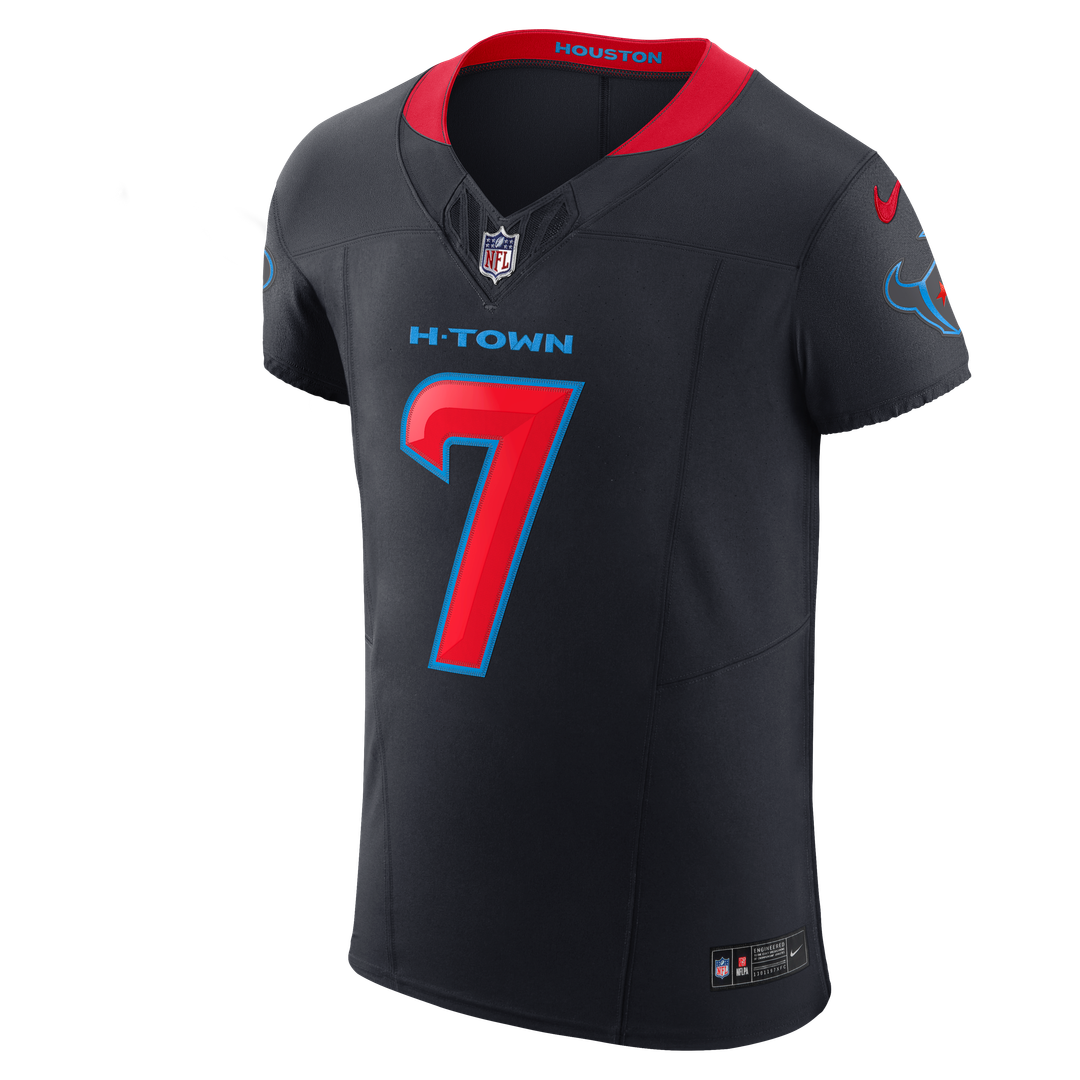 Houston Texans C.J. Stroud Nike Navy Alternate 2 Vapor F.U.S.E. Elite Jersey product image 19, provided for visual reference