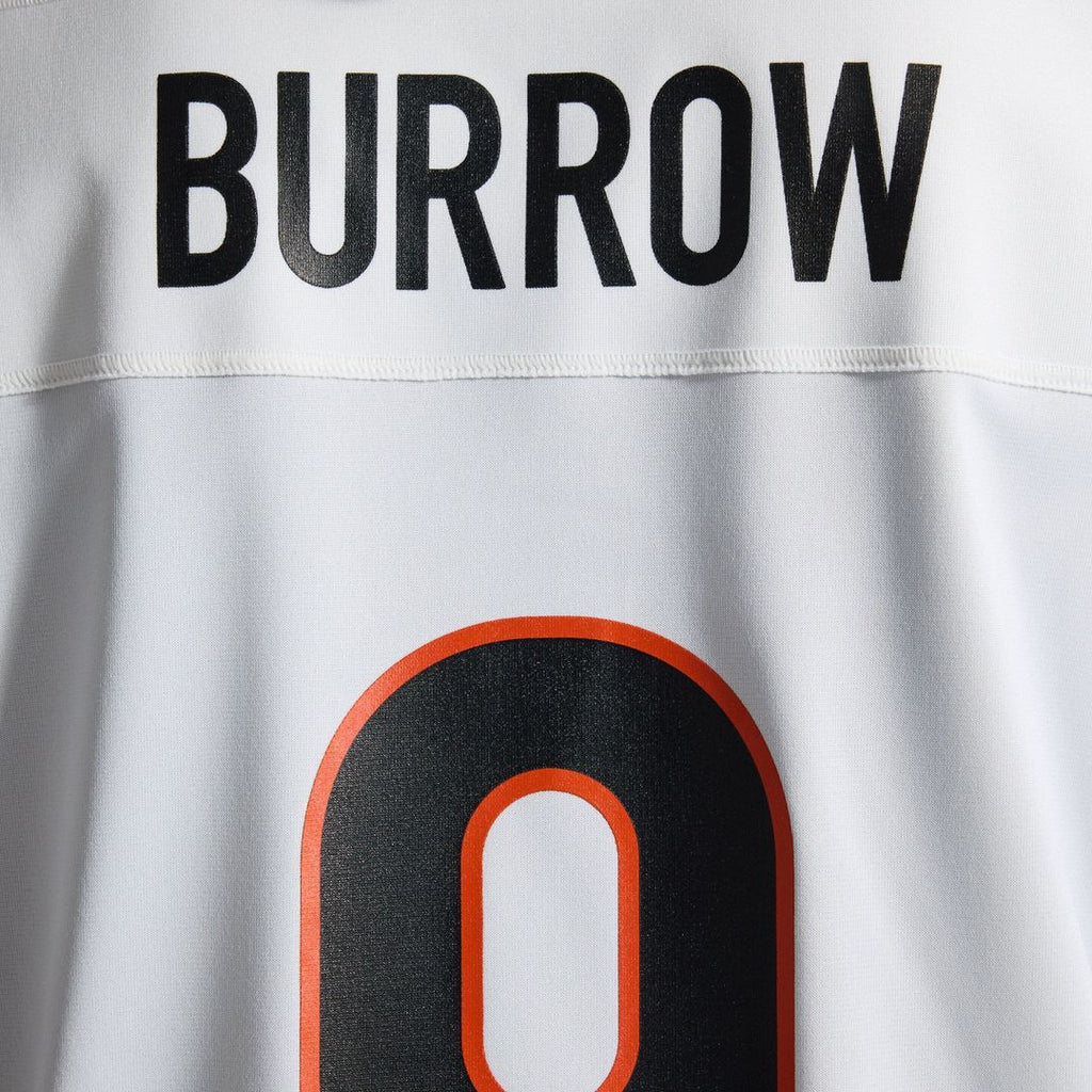 Cincinnati Bengals Joe Burrow Nike White Game Jersey product image 12, provided for visual reference and product detail