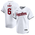 Cleveland Guardians David Fry Nike White Home Limited Player Jersey product image 1, provided for visual reference and