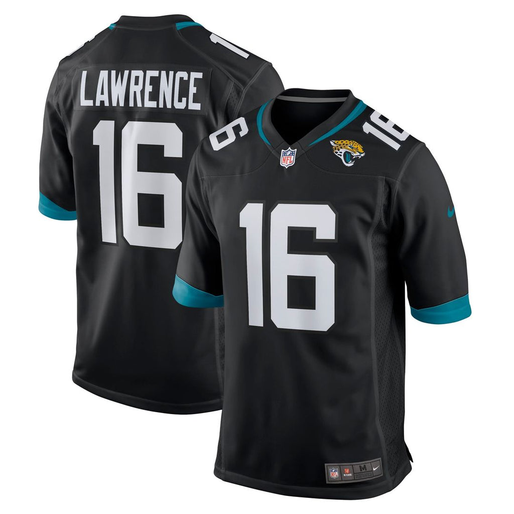 Jacksonville Jaguars Trevor Lawrence Nike White Game Jersey product image 7, provided for visual reference and product