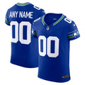 Seattle Seahawks Nike Royal Alternate Vapor F.U.S.E. Elite Custom Jersey product image 1, provided for visual reference and