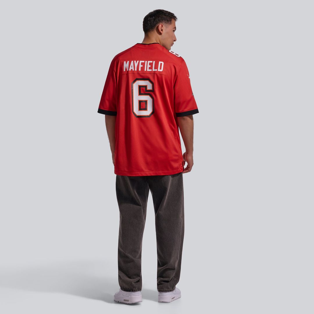 Tampa Bay Buccaneers Baker Mayfield Nike Orange Throwback Game Jersey product image 17, provided for visual reference and