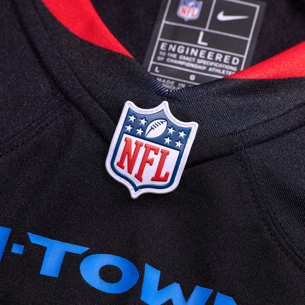 Houston Texans Azeez Al-Shaair Nike Navy Alternate Game Jersey product image 4, provided for visual reference and product