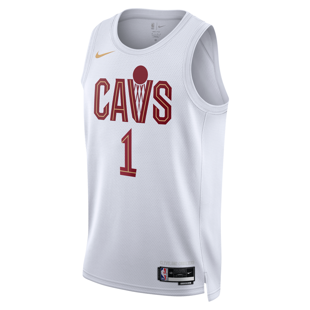 Cleveland Cavaliers Nike Association Edition Swingman Jersey - White - James Harden - Unisex product image 3, provided for
