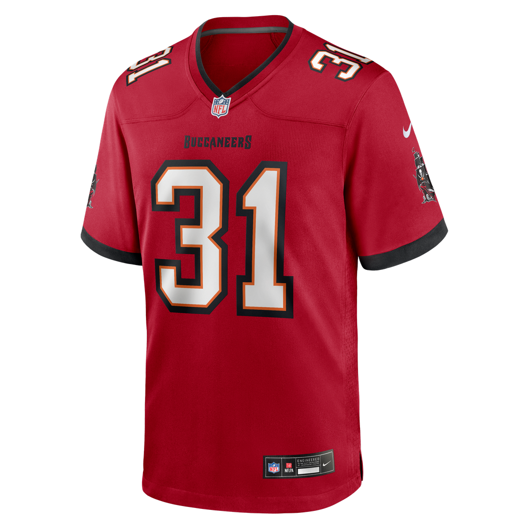 Tampa Bay Buccaneers Antoine Winfield Jr. Nike Red Game Jersey product image 2, provided for visual reference and product