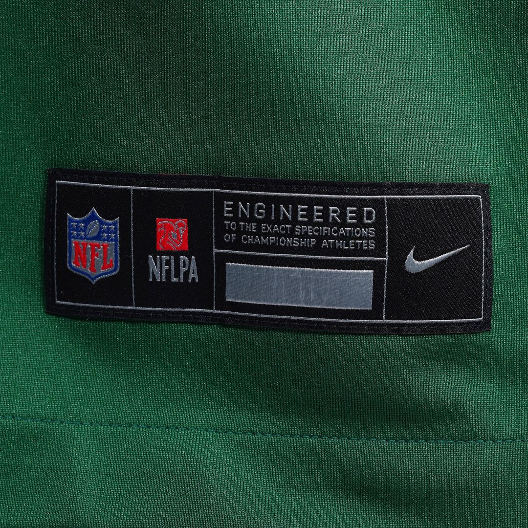 New York Jets David Bailey Nike Legacy Black Alternate Game Player Jersey product image 18, provided for visual reference