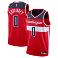 Washington Wizards Nike Icon Edition Swingman Jersey - Red - Bilal Coulibaly - Unisex product image 1, provided for visual