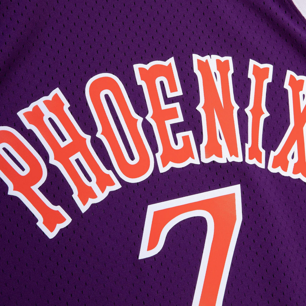 Phoenix Suns Mitchell & Ness Kevin Johnson 1989 Dark Authentic Jersey - Purple product image 5, provided for visual