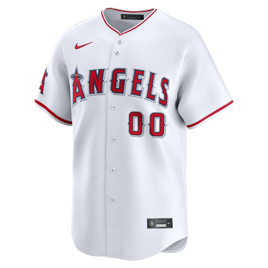 Los Angeles Angels Nike White Home Limited Pick-A-Player Retired Roster Jersey product image 2, provided for visual