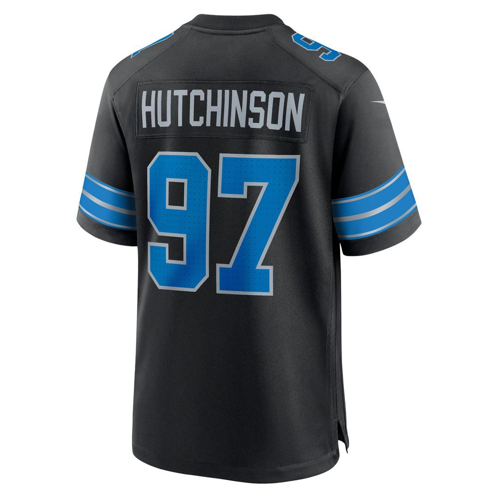 Detroit Lions Aidan Hutchinson Nike Blue Game Jersey product image 32, provided for visual reference and product detail