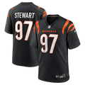 Cincinnati Bengals Shemar Stewart Nike Black Team Game Jersey product image 1, provided for visual reference and product