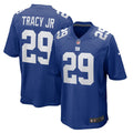New York Giants Tyrone Tracy Jr. Nike Royal Team Game Jersey product image 1, provided for visual reference and product