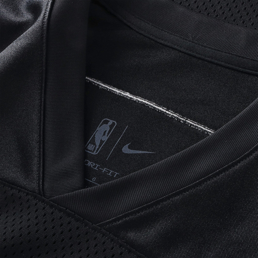 Boston Celtics Nike Courtside Football Jersey - Black - Mens product image 5
