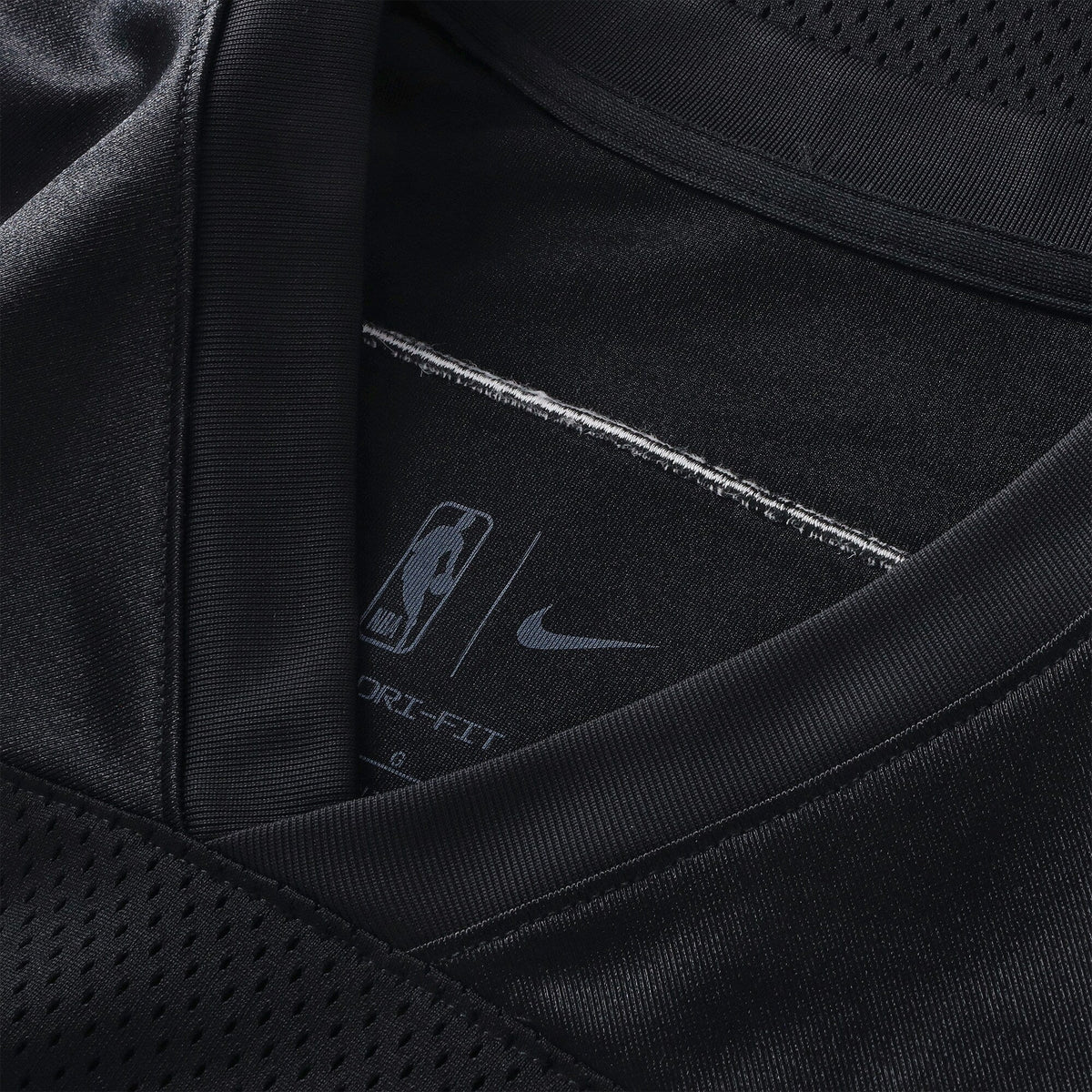 Boston Celtics Nike Courtside Football Jersey - Black - Mens product image 5