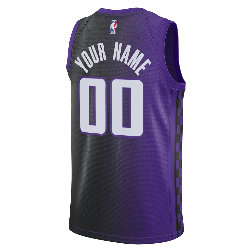 Sacramento Kings Jordan Statement Swingman Jersey - Custom - Unisex product image 4, provided for visual reference and