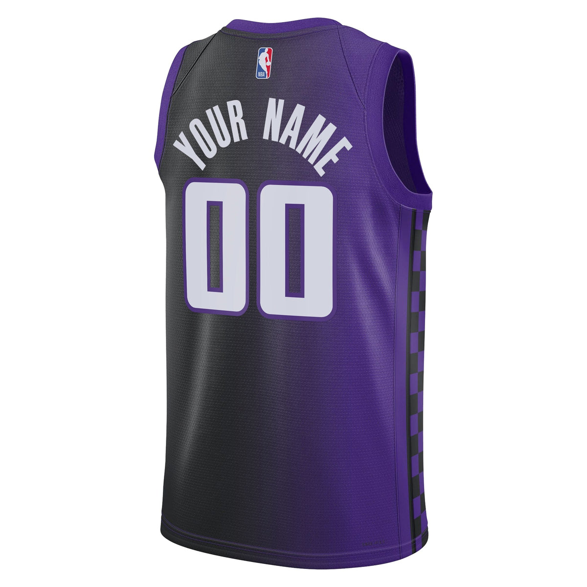 Sacramento Kings Jordan Statement Swingman Jersey - Custom - Unisex product image 4, provided for visual reference and