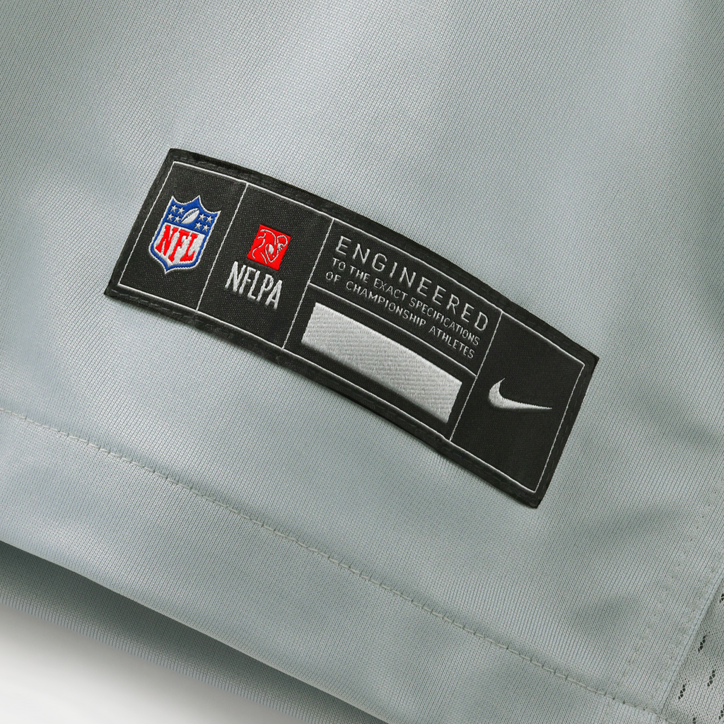 Detroit Lions Aidan Hutchinson Nike Silver 2026 Rivalries Collection Game Jersey product image 17, provided for visual