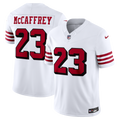 San Francisco 49ers Christian McCaffrey Nike White Alternate Vapor F.U.S.E. Stitched Limited Jersey product image 1,