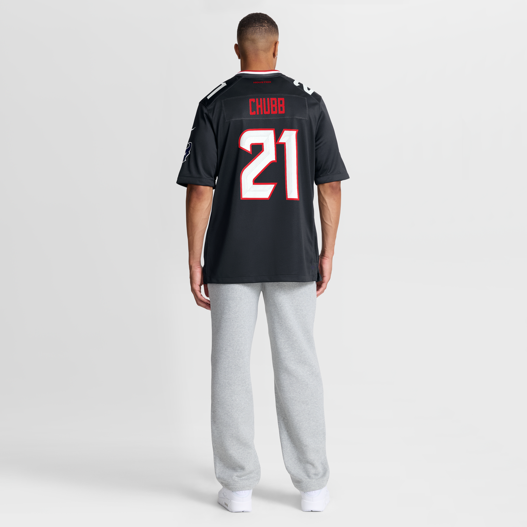 Houston Texans Nick Chubb Nike Navy Team Game Jersey product image 8, provided for visual reference and product detail review