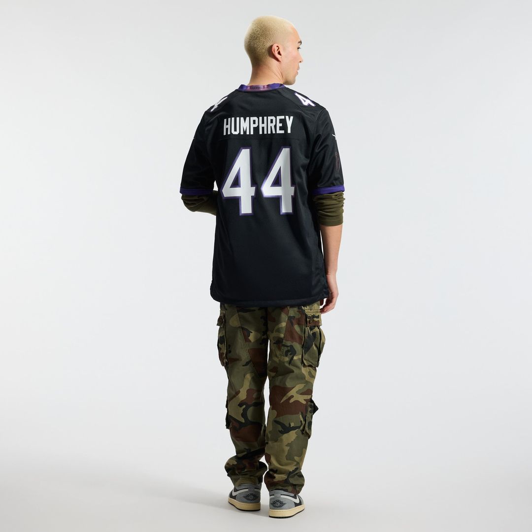 Baltimore Ravens Marlon Humphrey Nike Purple Team Game Jersey product image 31, provided for visual reference and product