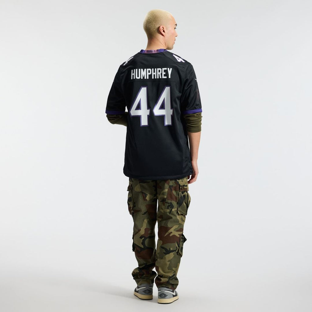 Baltimore Ravens Marlon Humphrey Nike Black Alternate Game Jersey product image 16, provided for visual reference and