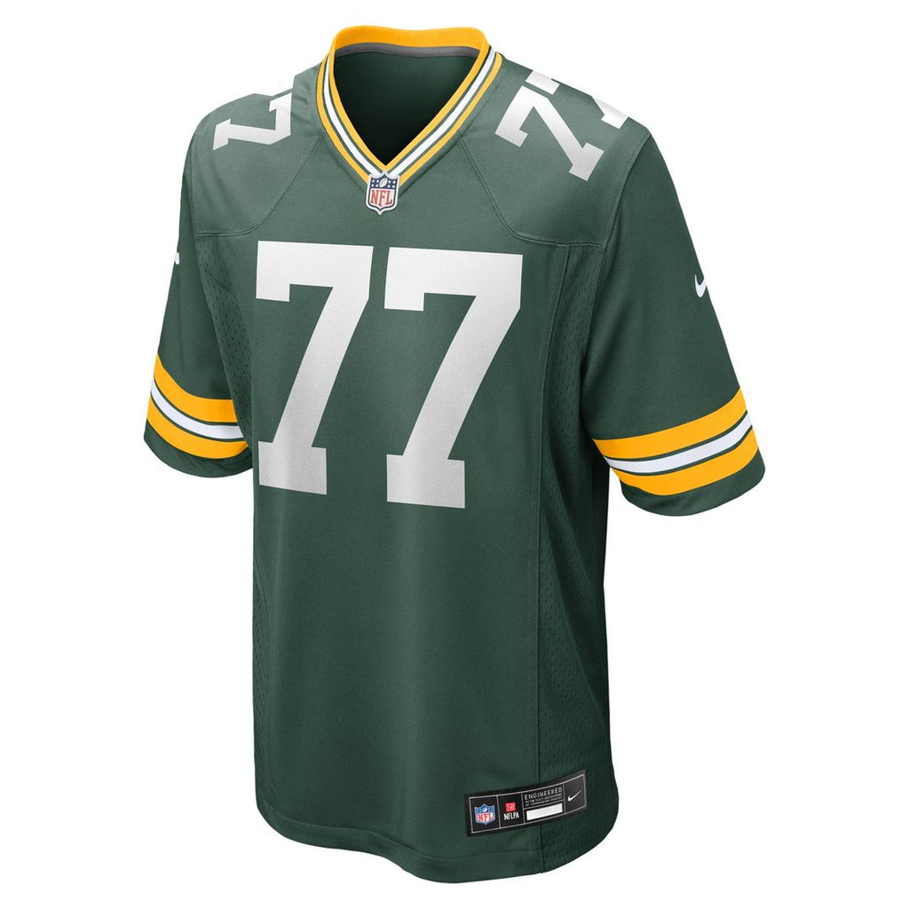 Green Bay Packers Jordan Morgan Nike Green Player Game Jersey product image 2, provided for visual reference and product