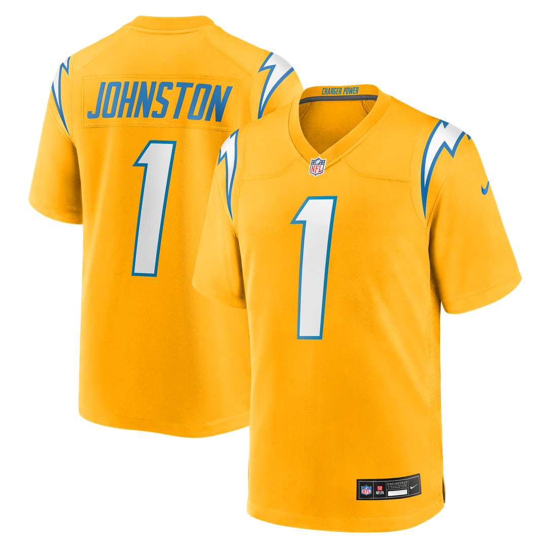 Los Angeles Chargers Quentin Johnston Nike Navy Alternate Super Chargers Game Player Jersey product image 15, provided for