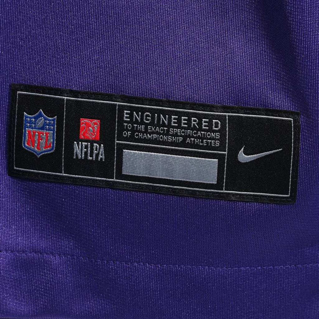 Minnesota Vikings Justin Jefferson Nike Purple Classic Player Game Jersey product image 8, provided for visual reference and